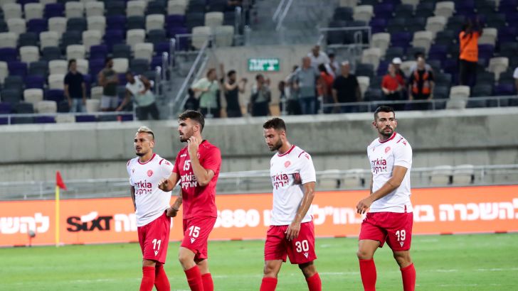 שחקני הפועל תל אביב מאוכזבים