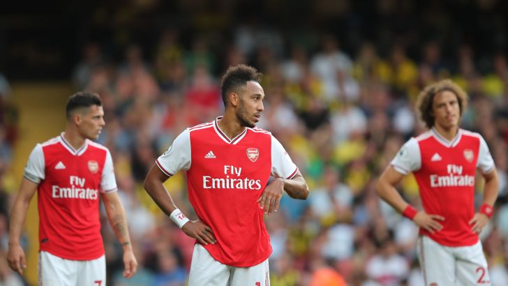 שחקני ארסנל מאוכזבים
