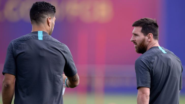 ליאו מסי, לואיס סוארס