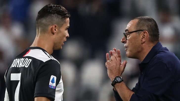 מאוריציו סארי, כריסטיאנו רונאלדו