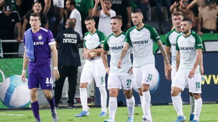 שחקני מכבי חיפה מאוכזבים