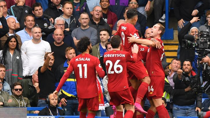 שחקני ליברפול חוגגים