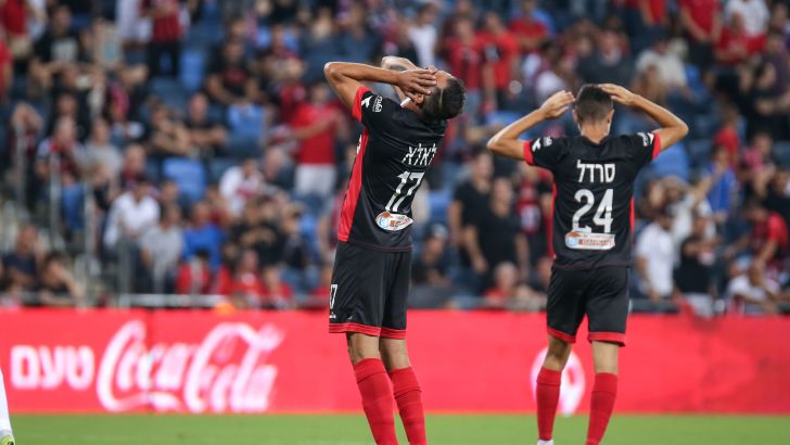 שחקני הפועל חיפה מאוכזבים