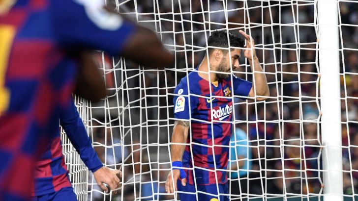 לואיס סוארס מאוכזב