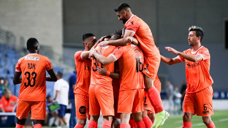 שחקני סקציה נס ציונה חוגגים