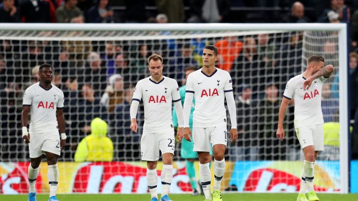 שחקני טוטנהאם מאוכזבים