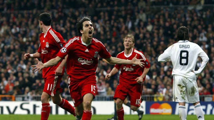 יוסי בניון חוגג נגד ריאל מדריד