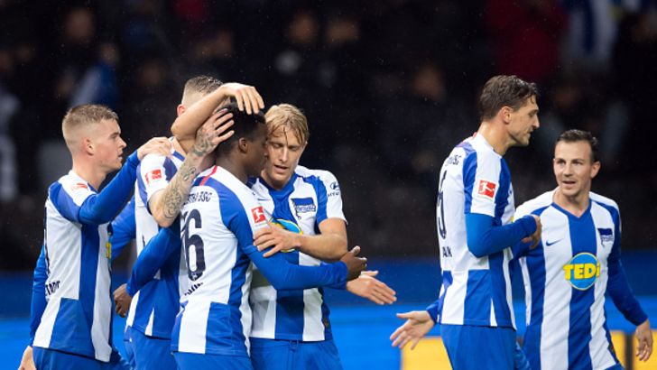 שחקני הרטה ברלין חוגגים