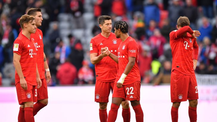 שחקני באיירן מינכן מאוכזבים