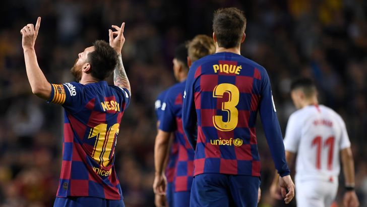 ליאו מסי חוגג