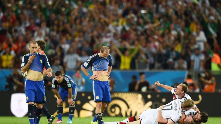 נבחרת גרמניה, נבחרת ארגנטינה