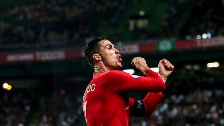 כריסטיאנו רונאלדו חוגג