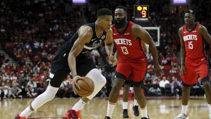 יאניס אנטטוקומפו, ג'יימס הארדן