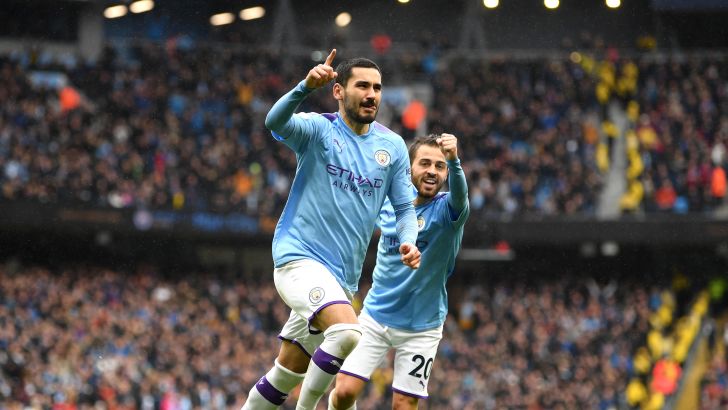 אילקאיי גונדואן חוגג