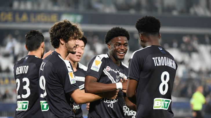 שחקני בורדו חוגגים