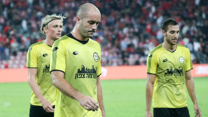 שחקני מכבי נתניה מאוכזבים