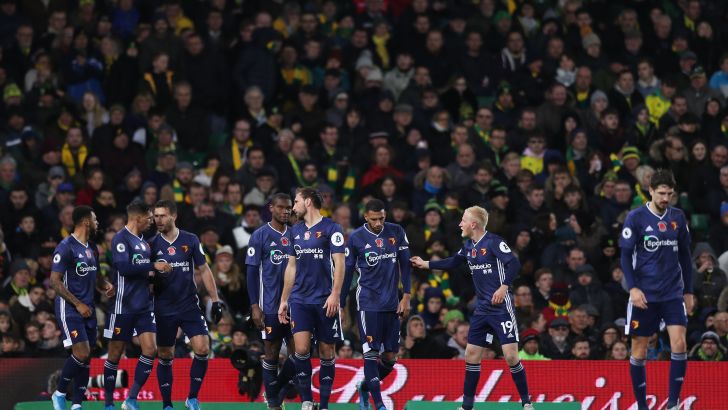 שחקני ווטפורד חוגגים