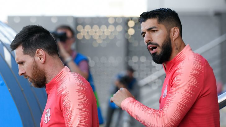 ליאו מסי, לואיס סוארס