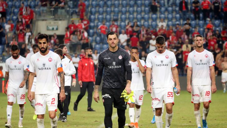 שחקני הפועל באר שבע מאוכזבים