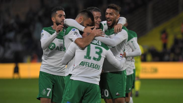 שחקני סנט אטיין חוגגים