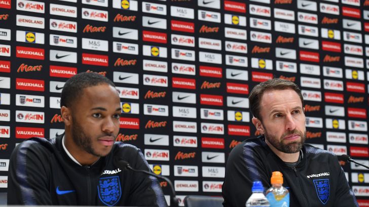 גארת' סאות'גייט, ראחים סטרלינג