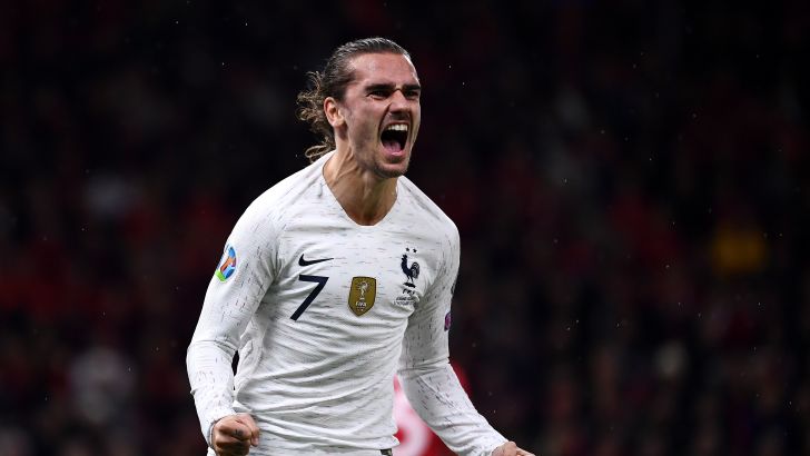 אנטואן גריזמן חוגג