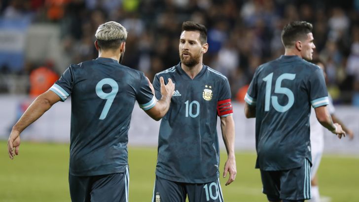 ליאו מסי, סרחיו אגוארו