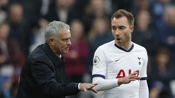 כריסטיאן אריקסן, ז'וזה מוריניו