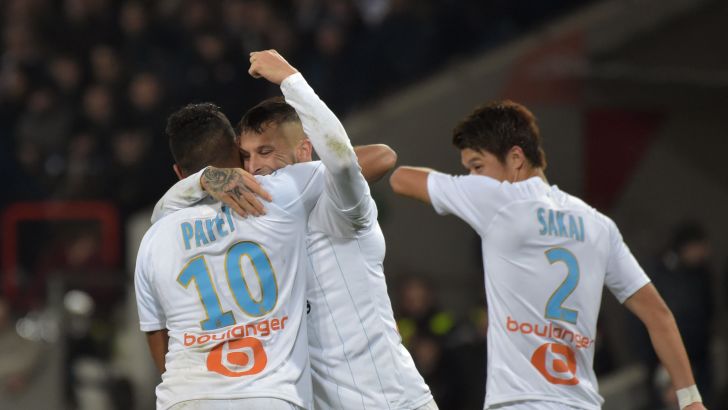 שחקני מארסיי חוגגים