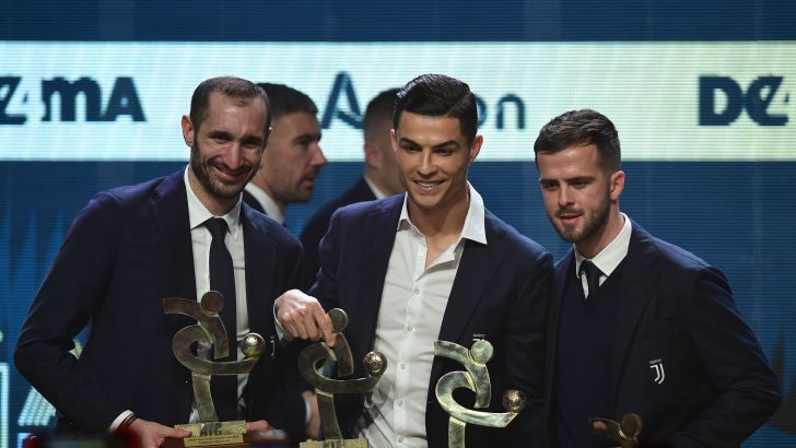 כריסטיאנו רונאלדו , מירלם פיאניץ' , ג'ורג'יו קייליני