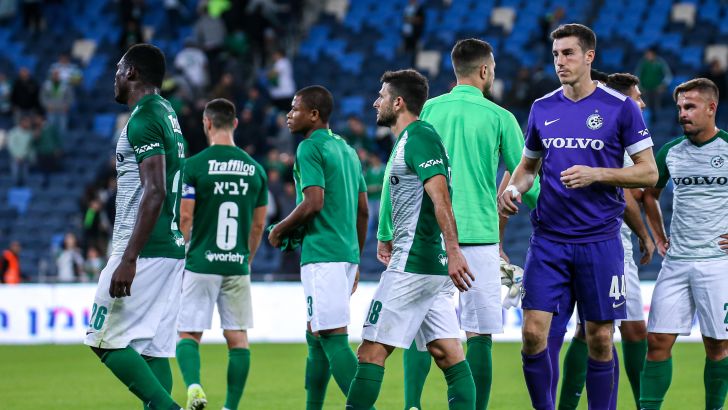 שחקני מכבי חיפה מאוכזבים