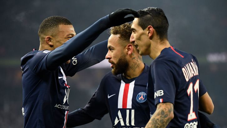 ניימאר, קיליאן אמבפה, אנחל די מריה