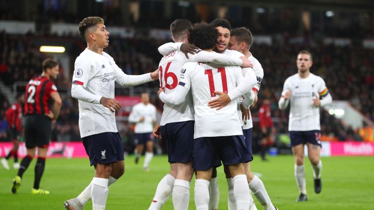 שחקני ליברפול חוגגים