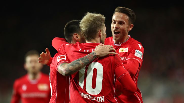 שחקני אוניון ברלין חוגגים