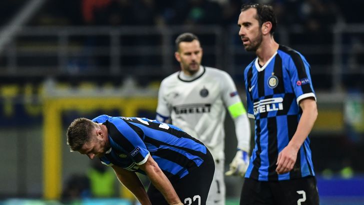 שחקני אינטר מאוכזבים