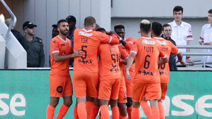 שחקני סקציה נס ציונה חוגגים