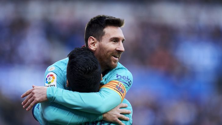 ליאו מסי, לואיס סוארס