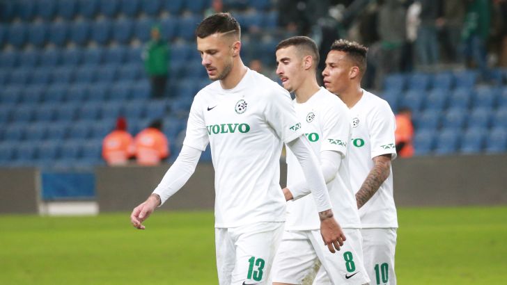 שחקני מכבי חיפה מאוכזבים