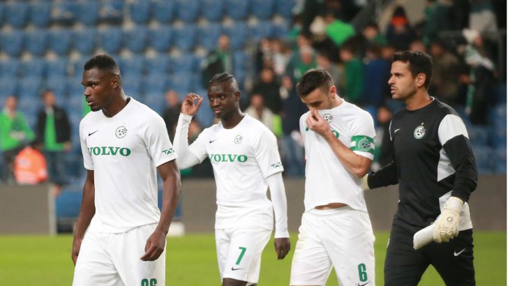 שחקני מכבי חיפה מאוכזבים