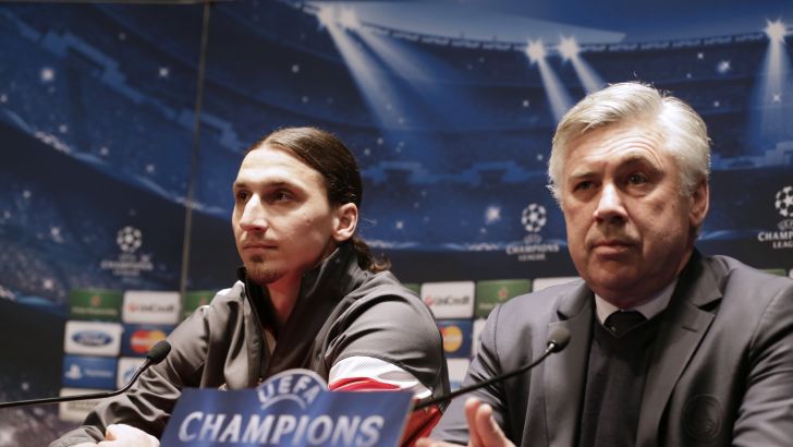 קרלו אנצ'לוטי, זלאטן איברהימוביץ'