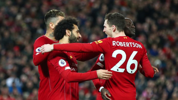 שחקני ליברפול חוגגים