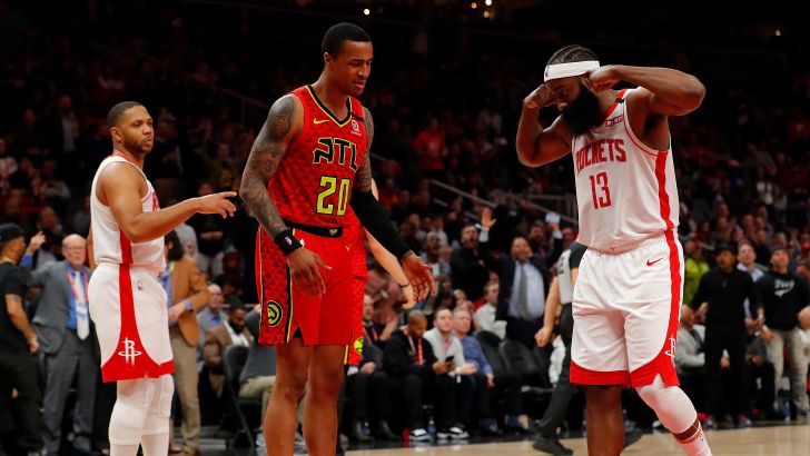 ג'יימס הארדן, פי ג'יי טאקר, ג'ון קולינס