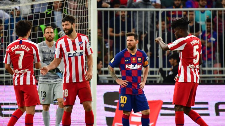 ליאו מסי, שחקני אתלטיקו מדריד