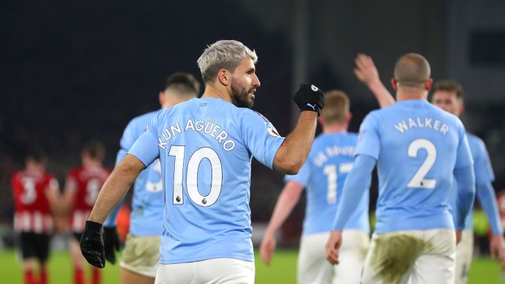 סרחיו אגוארו חוגג