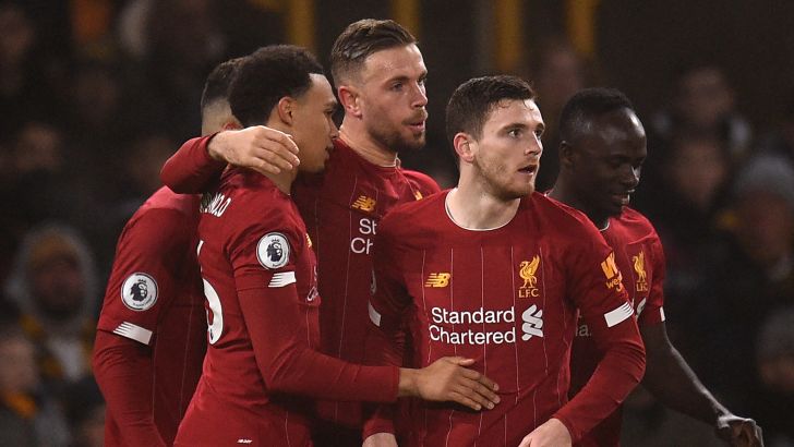 שחקני ליברפול חוגגים