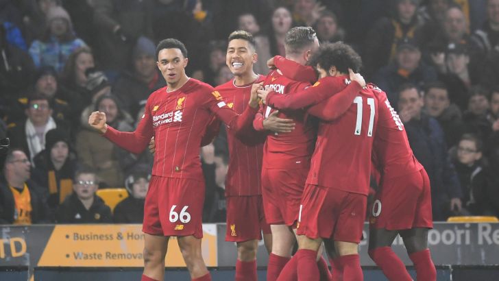 שחקני ליברפול חוגגים