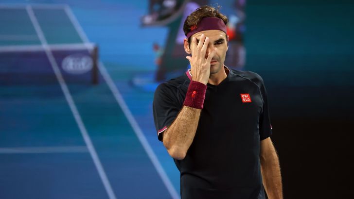 רוג'ר פדרר מאוכזב