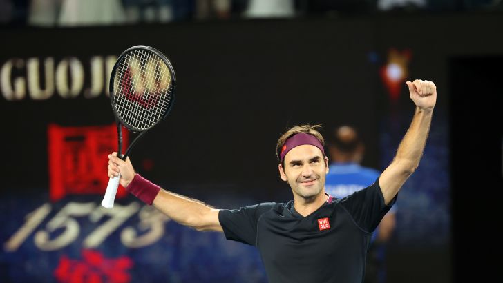 רוג'ר פדרר חוגג