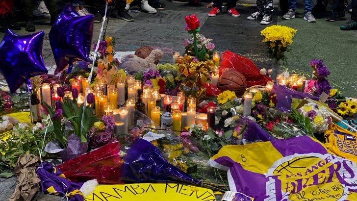 אנדרטה לזכרו של קובי בראיינט