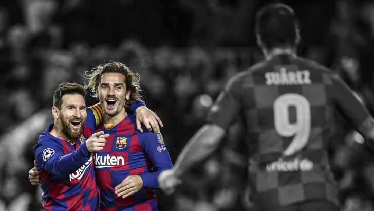 לואיס סוארס , אנטואן גריזמן , ליונל מסי